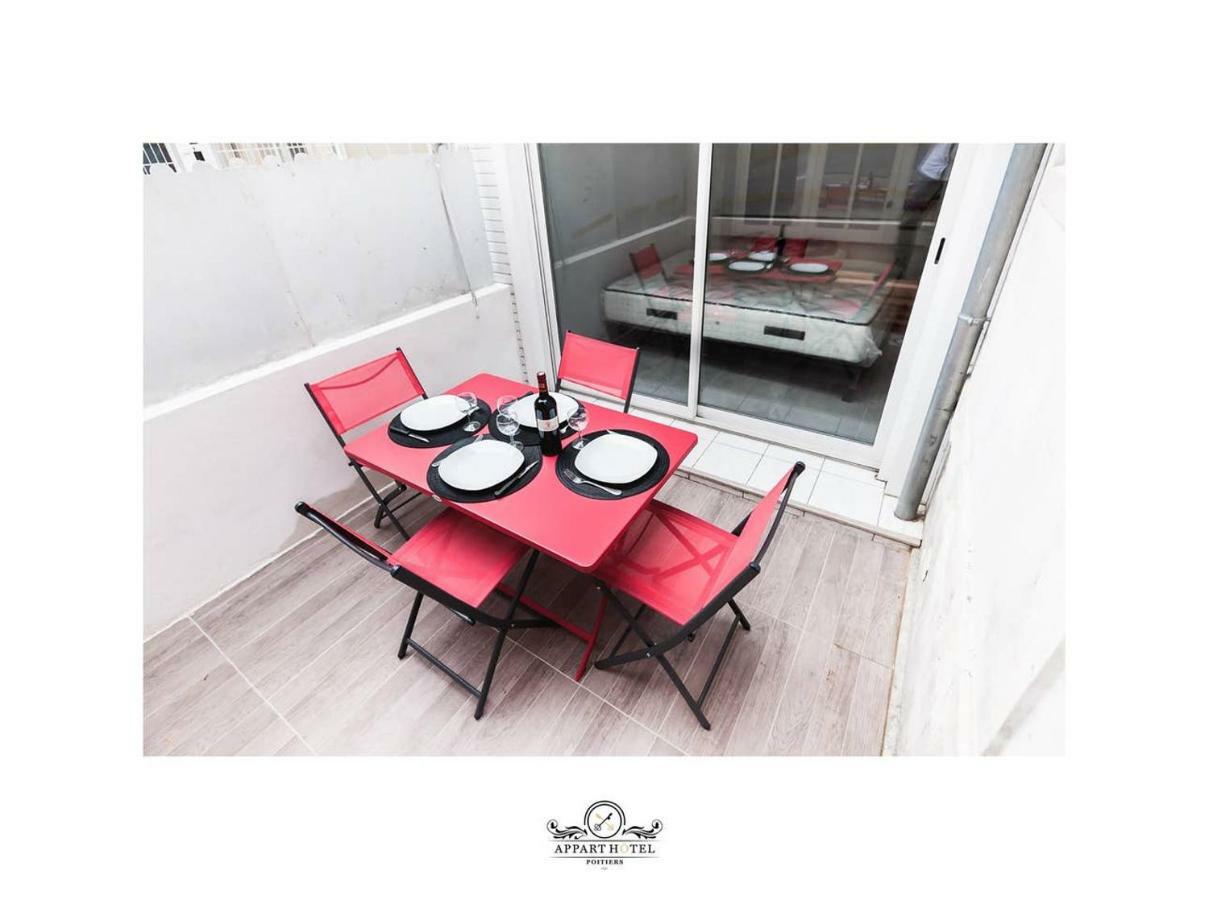 La Suite T2 40M2 Avec Terrasse 1Ch-4Pers Appart Hotel بواتييه المظهر الخارجي الصورة